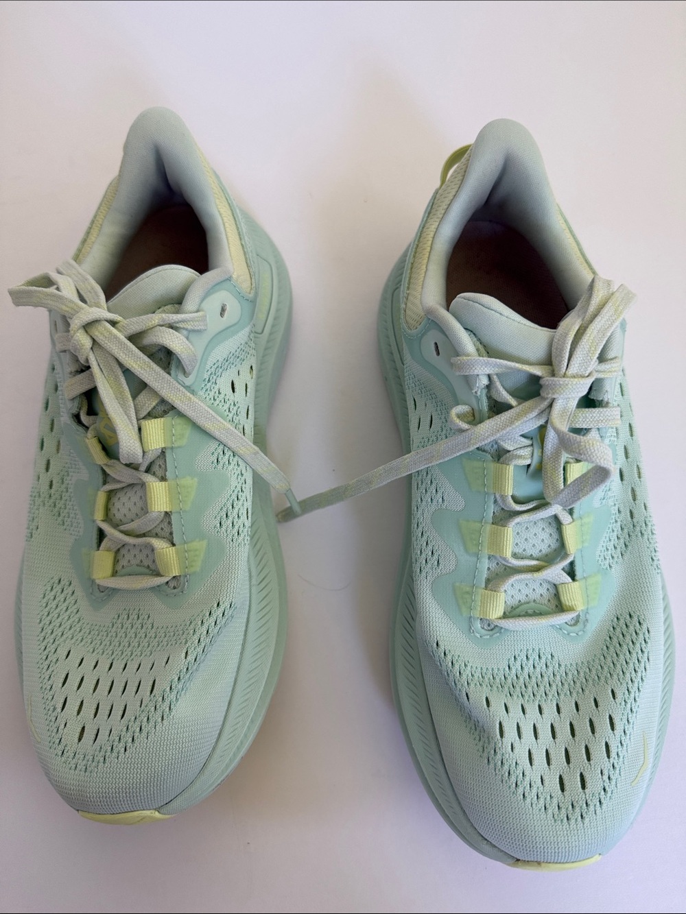 HOKA Kawana 2 Women’s Running Shoes Mint Green Size 7 Athletic Walking - Picture 11 of 12